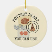 Décoration En Céramique Pottery (Dos)