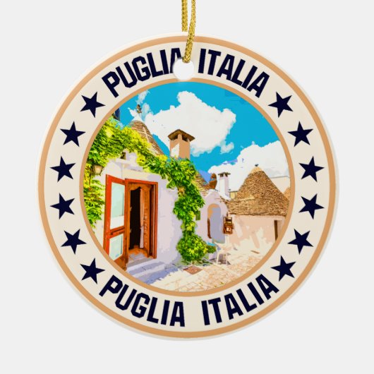 Décoration En Céramique Pouilles (Devant)