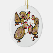 Décoration En Céramique Poulet (Droite)