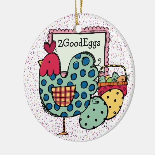 Décoration En Céramique Poulet de cuisine - SRF (Gauche)