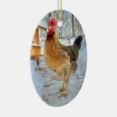 Décoration En Céramique Poulet dignifié (Droite)