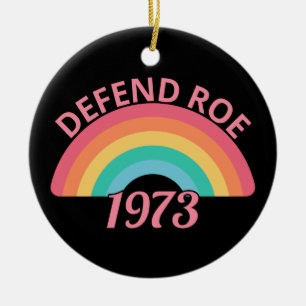 Décoration En Céramique Pour l'avortement - Défendre Roe v Wade II