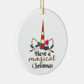 Décoration En Céramique Pour Noël Magique De Ma Petite-Fille (Droite)