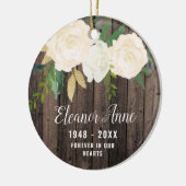 Décoration En Céramique Pour toujours dans nos coeurs Personnalisé Mémoria (Gauche)