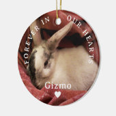 Décoration En Céramique Pour toujours dans nos coeurs Personnalisé Pet Mem (Gauche)