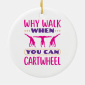 Décoration En Céramique Pourquoi Marcher Quand Vous Pouvez Carrousel (Dos)