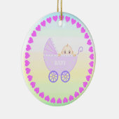 Décoration En Céramique Poussette pour bébé (Droite)