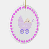Décoration En Céramique Poussette pour bébé (Droite)