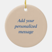 Décoration En Céramique Prague : Skyline du soir (Dos)