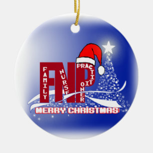 DÉCORATION EN CÉRAMIQUE PRATICIENNE D'INFIRMIÈRE DE FAMILLE D'ORNEMENT DE