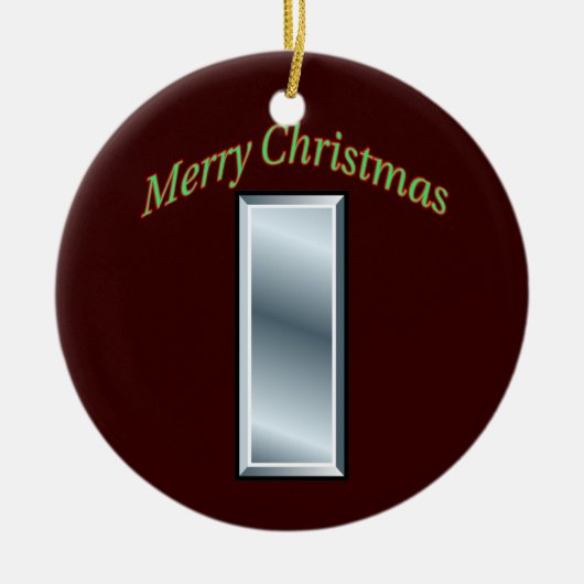 Décoration En Céramique Premier lieutenant de l'armée (Devant)