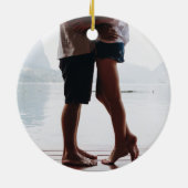 Décoration En Céramique Premier Marié Noël M. Mme. (Dos)