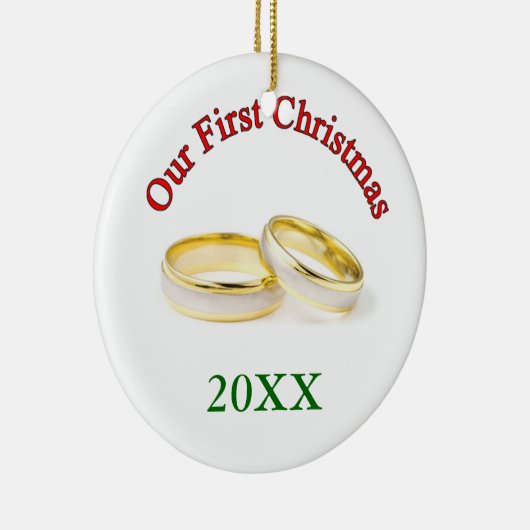 Décoration En Céramique Premier Noël (Droite)