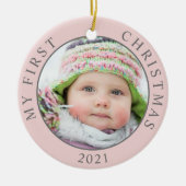 Décoration En Céramique Premier Noël 2 Modèle photo (Devant)