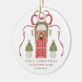 Décoration En Céramique Premier Noël à New Home (Gauche)