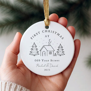 Décoration En Céramique Premier Noël à notre nouvelle adresse - Maison min