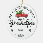 Décoration En Céramique Premier Noël Comme Grand-Père (Gauche)