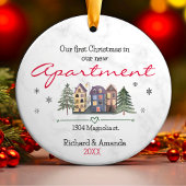 Décoration En Céramique Premier Noël dans notre nouvel appartement mignon