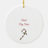 Décoration En Céramique Premier Noël dans notre nouvelle maison (Dos)