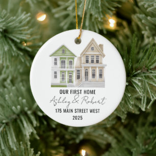 Décoration En Céramique Premier Noël dans notre nouvelle maison 2025