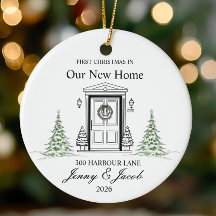Premier Noël Dans Notre Nouvelle Maison 2026 Perso
