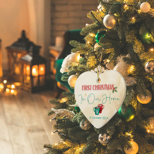 Décoration En Céramique Premier Noël dans notre Ornament Maison personnali