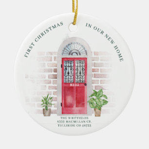 Décoration En Céramique Premier Noël dans une nouvelle maison - Annonce de