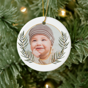 Décoration En Céramique Premier Noël de bébé  