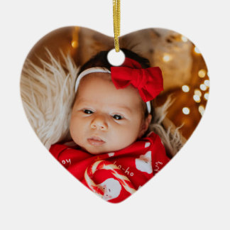 Décoration En Céramique Premier Noël de bébé Cadeau de Noël festif