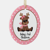 Décoration En Céramique Premier Noël du bébé (Droite)