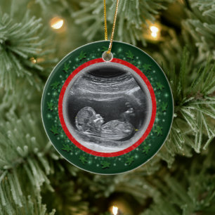 Décoration En Céramique Premier Noël du bébé