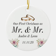 Premier Noël en couple marié