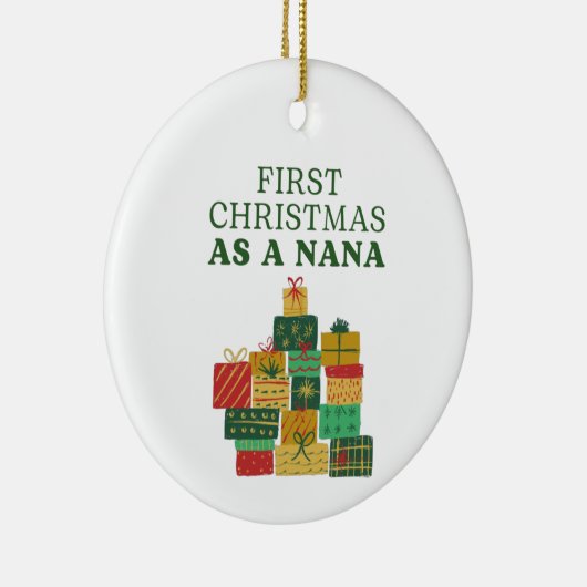 Décoration En Céramique Premier Noël en tant que Nana (Droite)