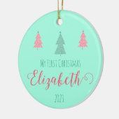 Décoration En Céramique Premier Noël enchanté - Gardien de bébé (Gauche)