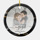 Décoration En Céramique Premier Noël Engagé Photo Black Agate (Dos)