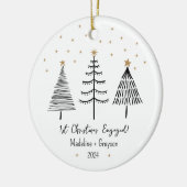 Décoration En Céramique Premier Noël engagé Photo Noël (Gauche)