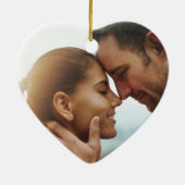 Décoration En Céramique Premier Noël M. Mme Winter Branche Photo simple (Dos)