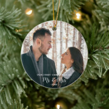 Premier Noël Mariés en tant que M. Mme 2 Photo
