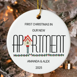 Décoration En Céramique Premier Noël Personnalisé Dans Notre Nouveau Appar