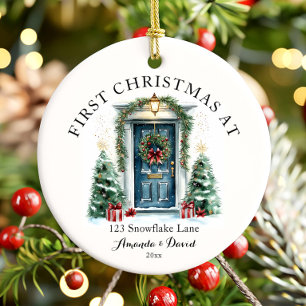 Décoration En Céramique Premier Noël personnalisé dans notre nouvelle mais