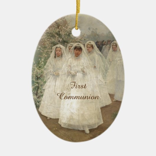 Décoration En Céramique Première communion (Devant)