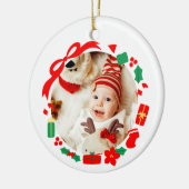 Décoration En Céramique Première Fille Cadeau Noël (Gauche)