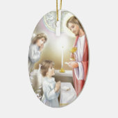 Décoration En Céramique Première fille de sainte communion (Gauche)