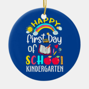 Décoration En Céramique Première Journée De L'Équipe D'Écoles Gardergarten