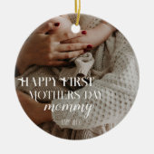 Décoration En Céramique première mère journée photo moderne (Devant)