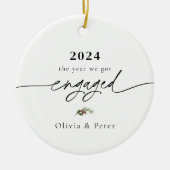 Décoration En Céramique Première photo de Noël (Devant)