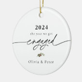 Décoration En Céramique Première photo de Noël (Gauche)