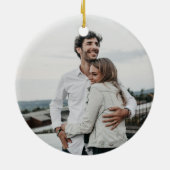 Décoration En Céramique Première photo de Noël (Dos)