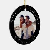 Décoration En Céramique Première photo de Noël engagée (Droite)