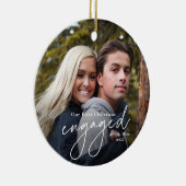 Décoration En Céramique Première photo manuscrite de Noël (Droite)